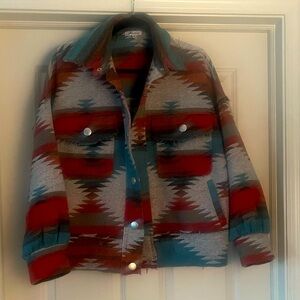 Woman’s Aztec Design Fall/Spring Jacket